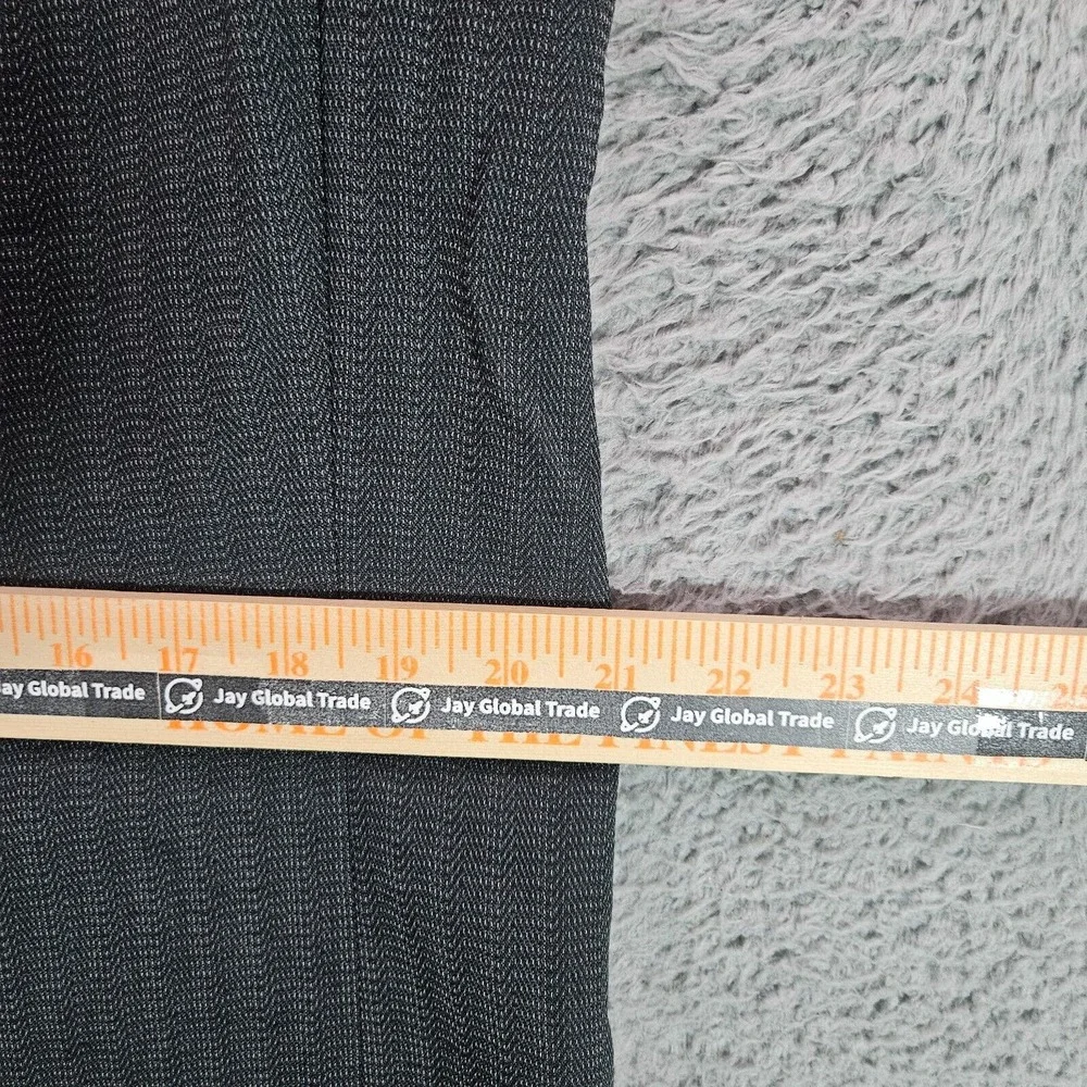 Boss Hugo Boss Suit Blazer Men 42L‎ Wool Textured Black Made In USA